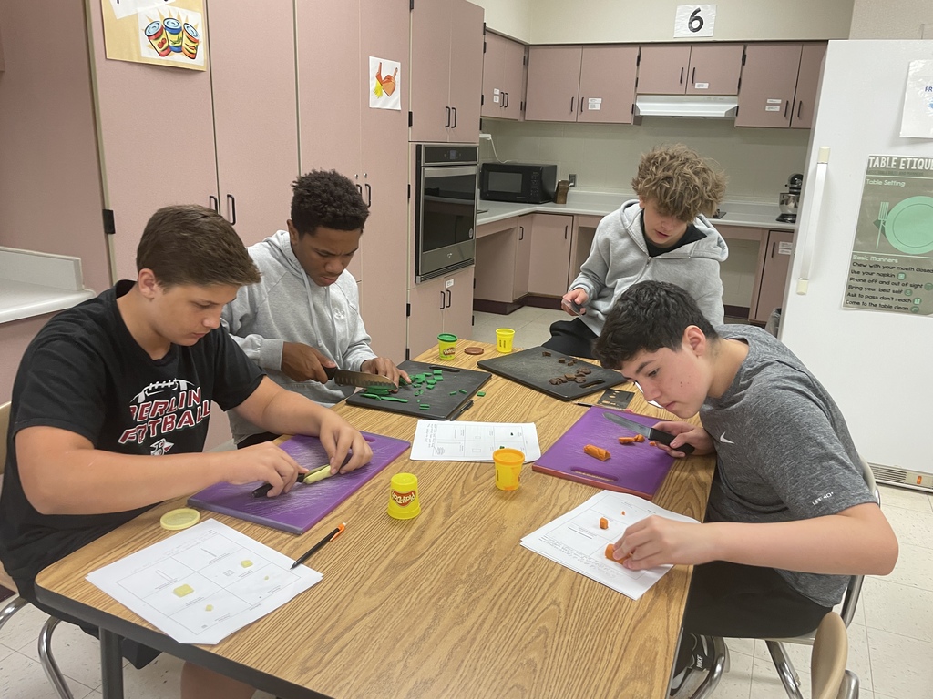 knife practicing play doh