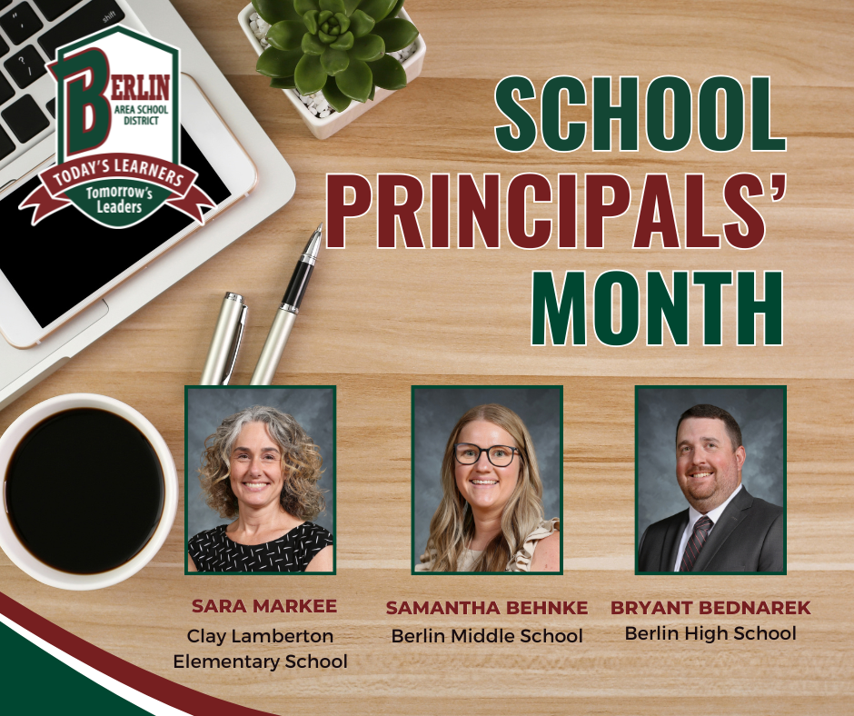 school principals month