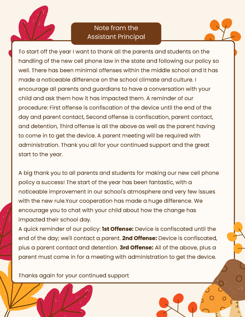 6th-grade newsletter Oct. page 2
