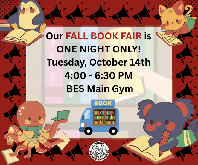 book fair tuesday at 4