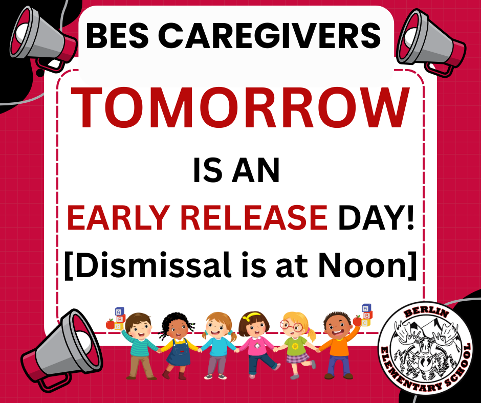 early release at noon for BES