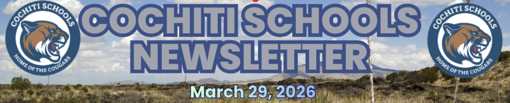 Check out this week's Newsletter 3/29/6