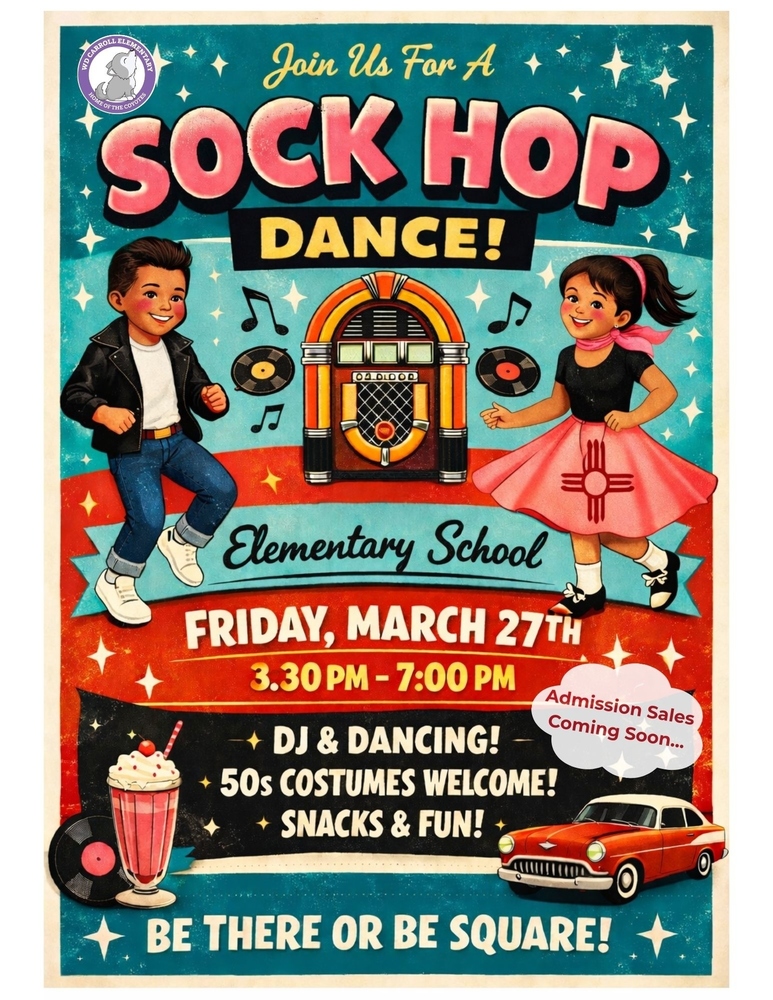 Sock Hop Flyer 
