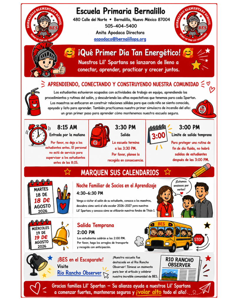 August 16, 2026 NewsLetter