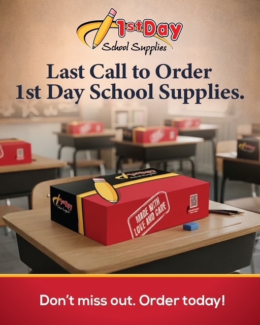 Supply Order for 2026-27 School Year