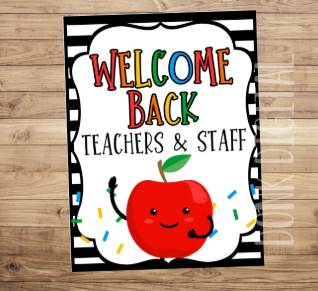 welcome back staff