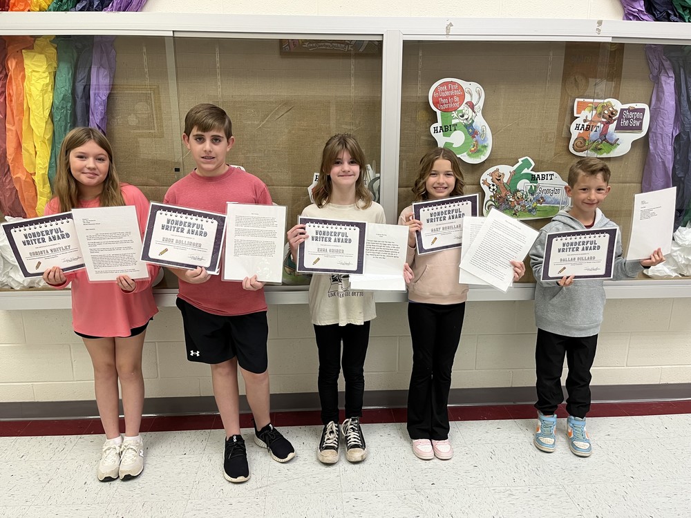 Writing Fair Winners