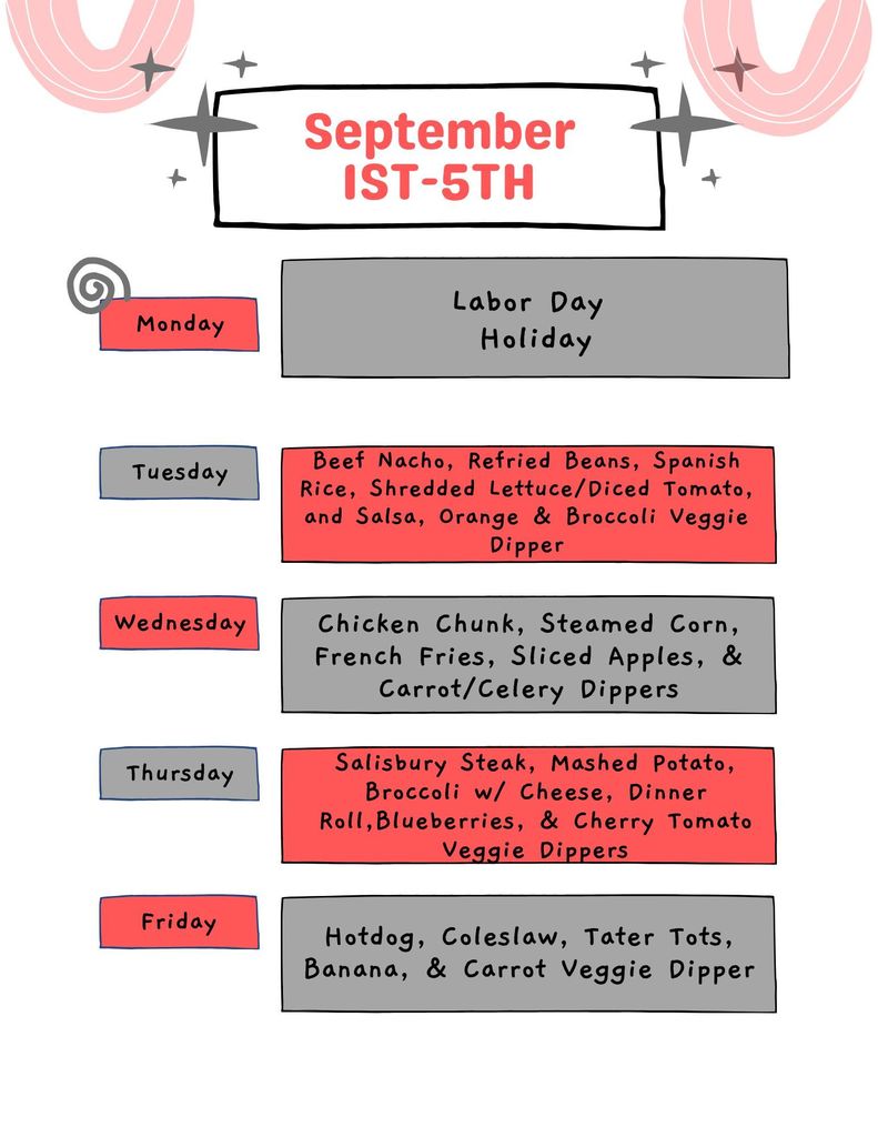 Lunch Menu