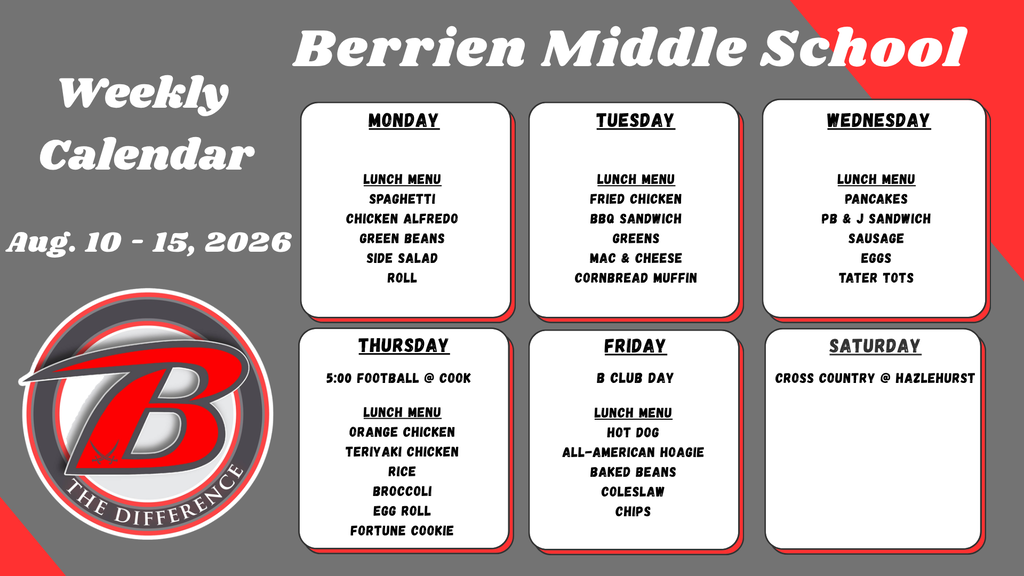 Weekly Calendar