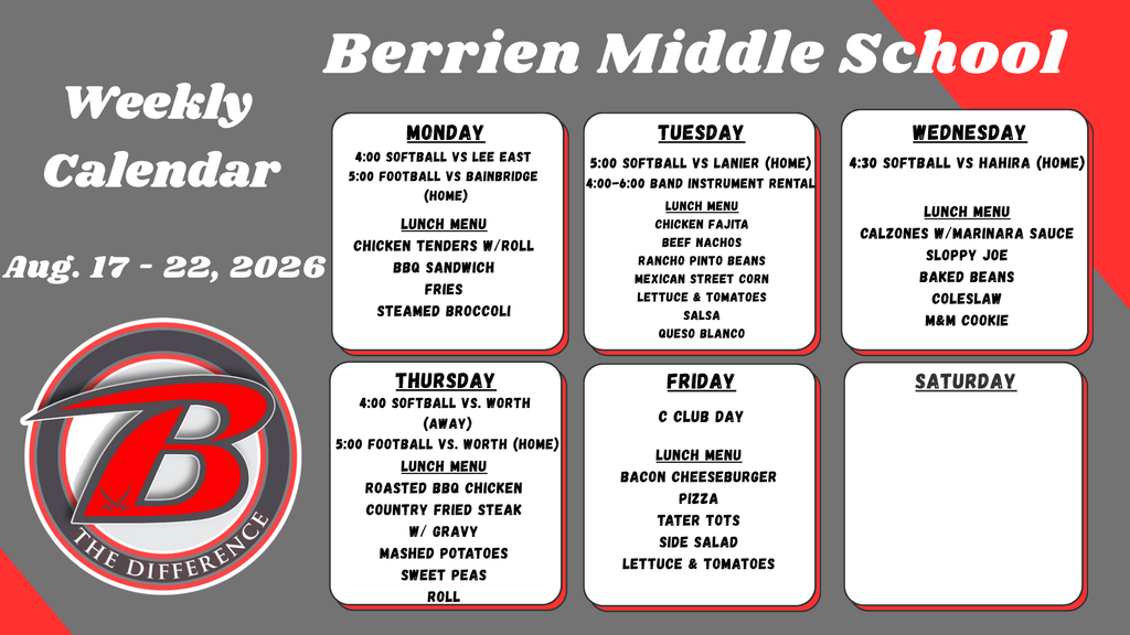 Weekly Calendar