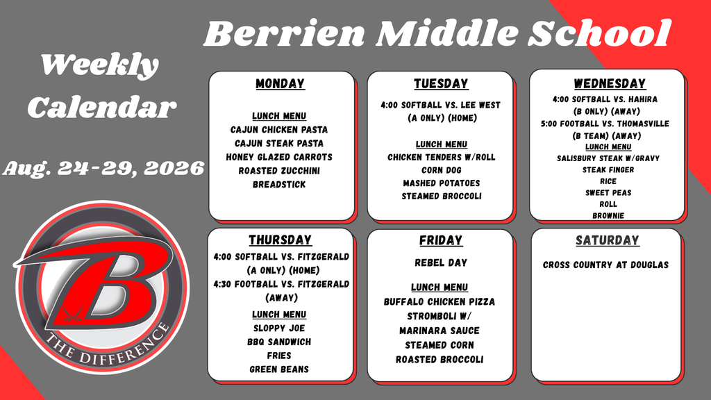 Weekly Calendar
