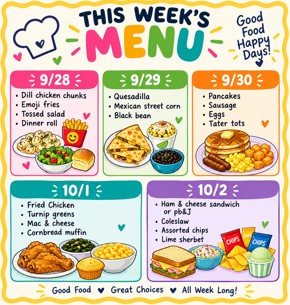 Lunch Menu