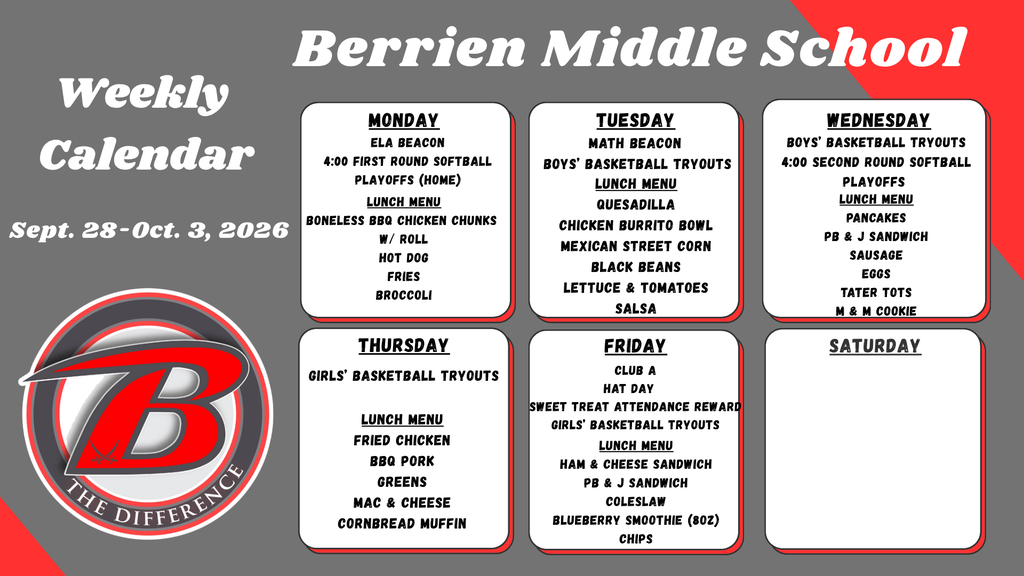 Weekly Calendar