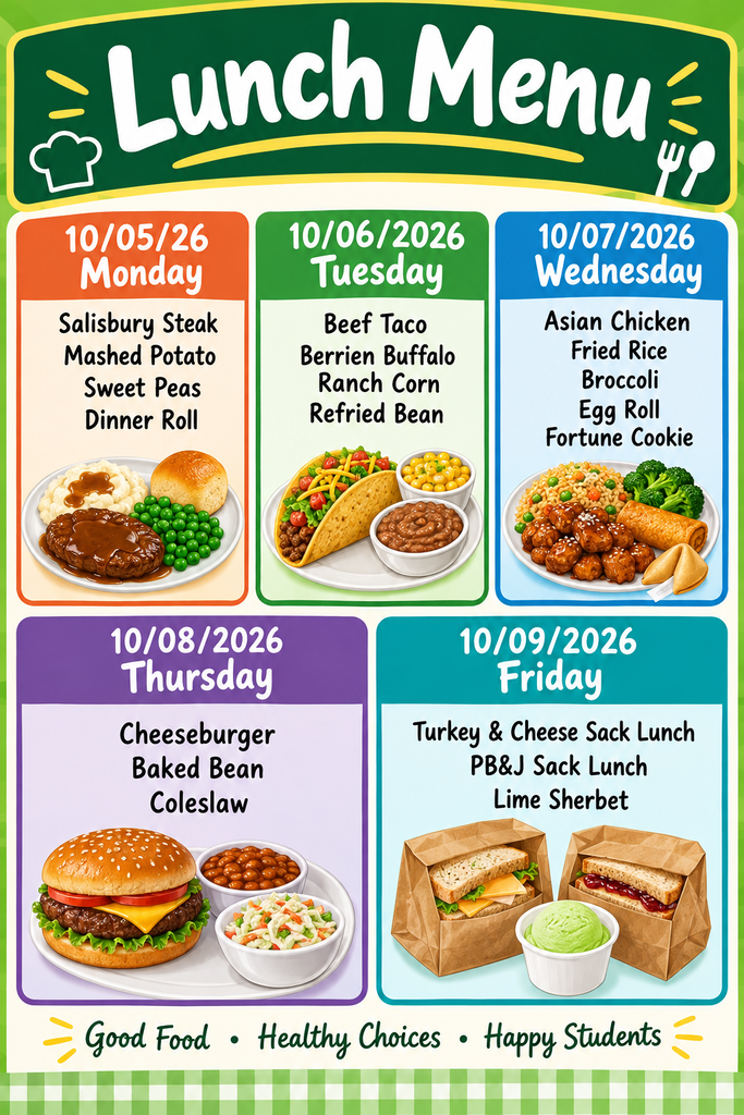 Lunch Menu