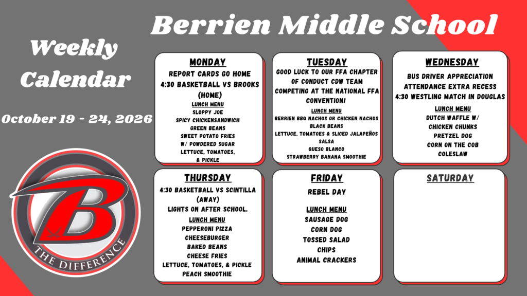 Weekly Calendar