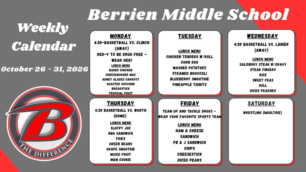 Weekly Calendar