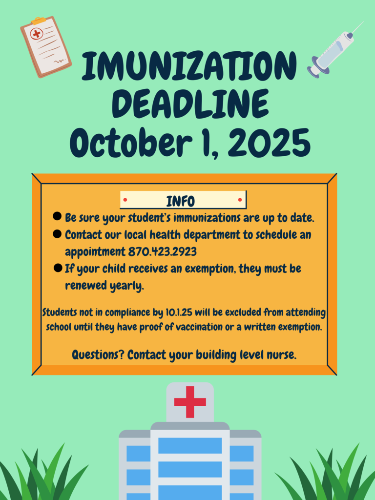 Immunization deadline