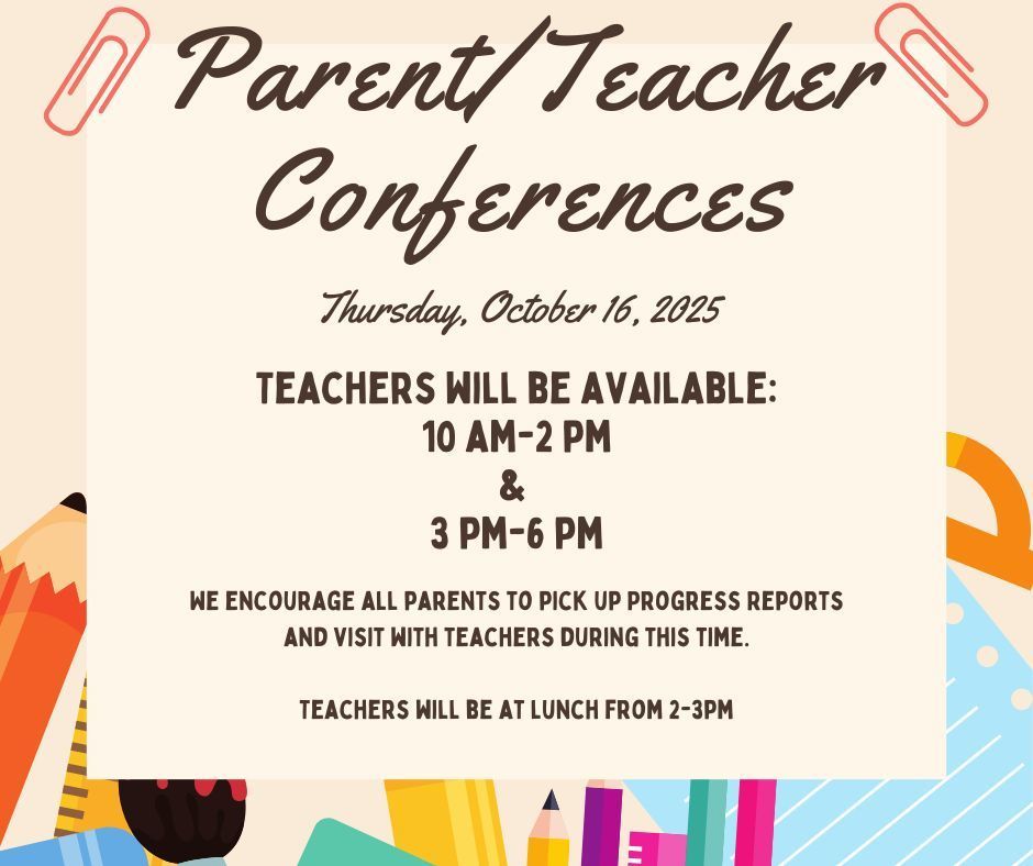 Parent/Teacher Conferences