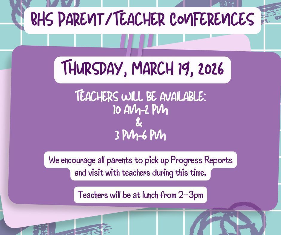 Parent/Teacher Conferences