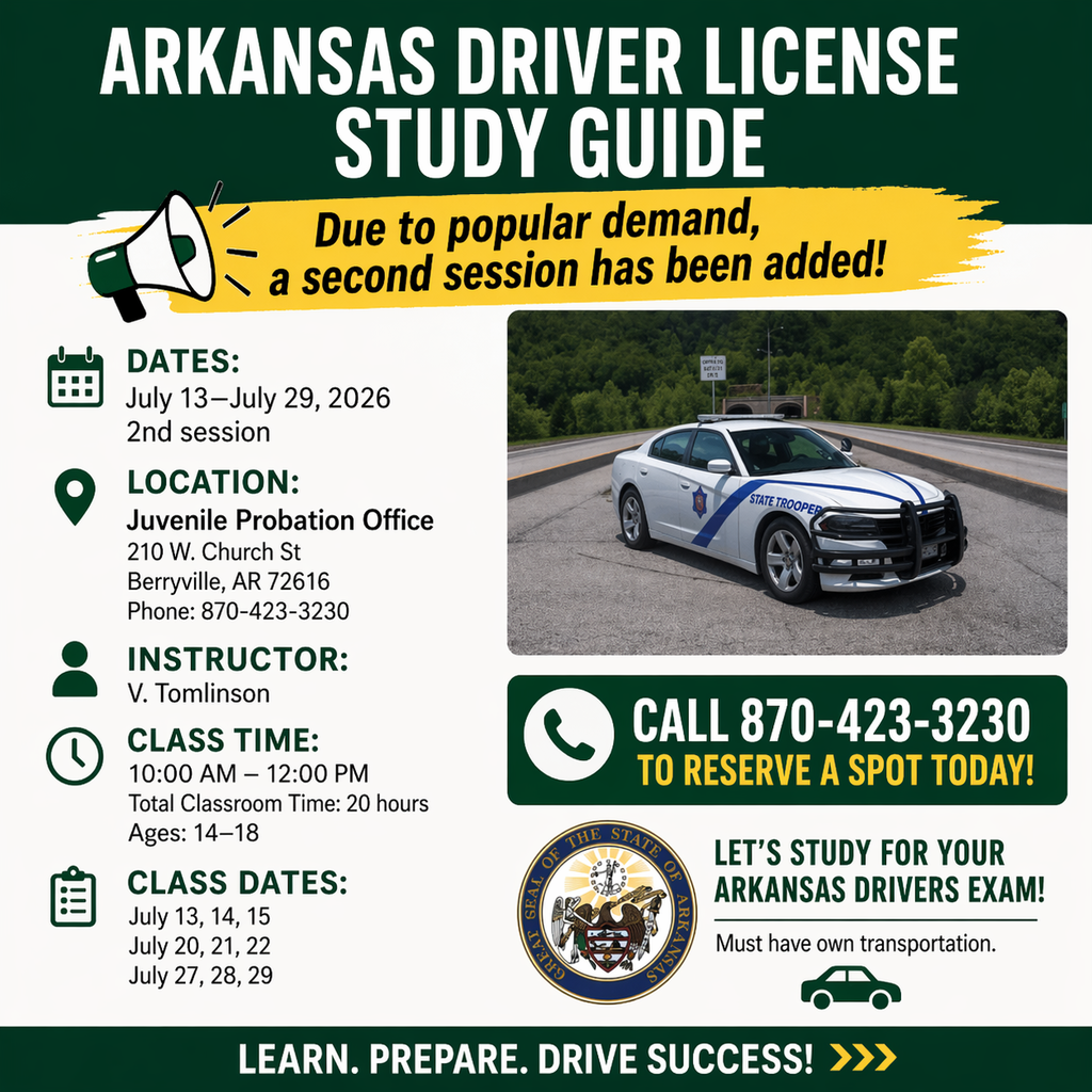 drivers test study sessions