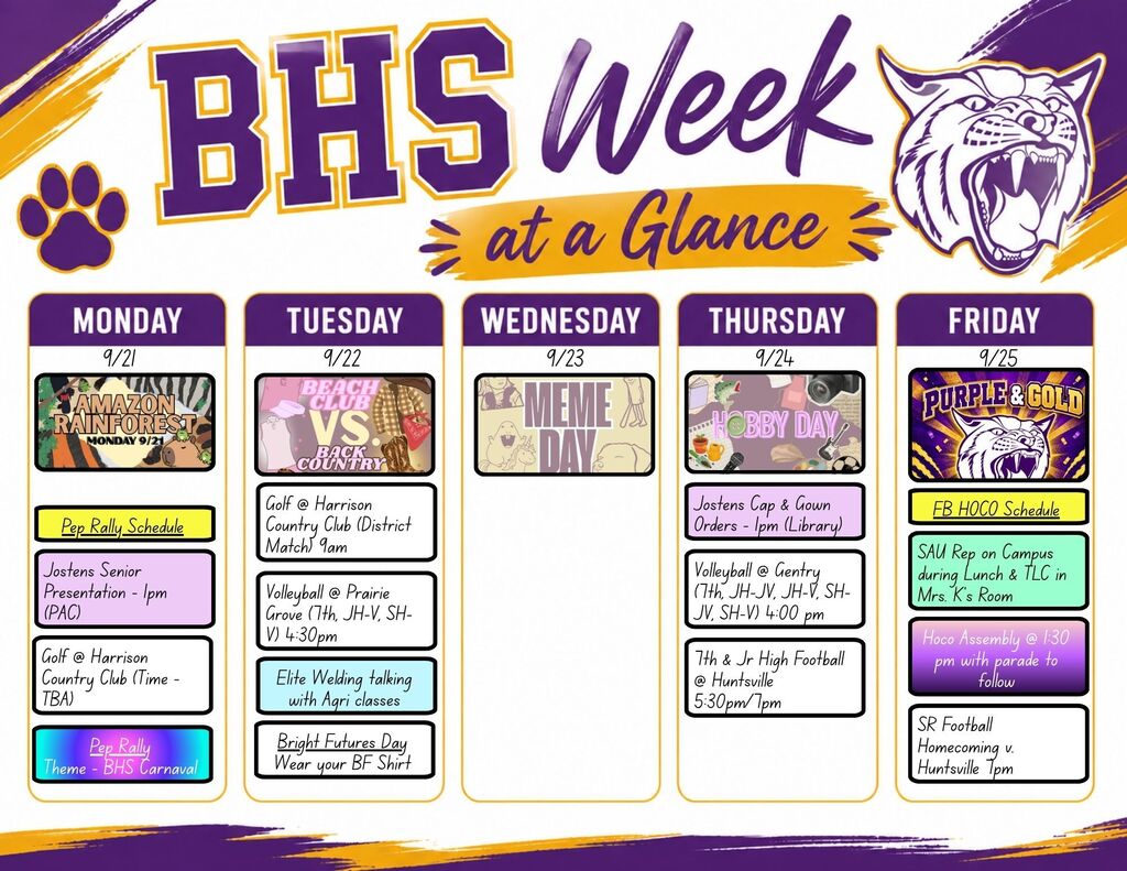 Week at a Glance