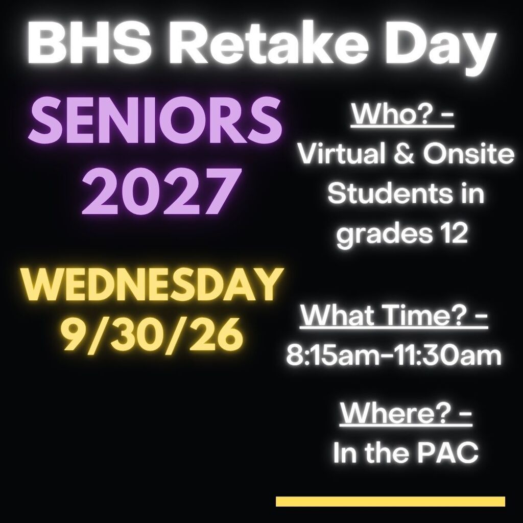 BHS Senior Retake Day