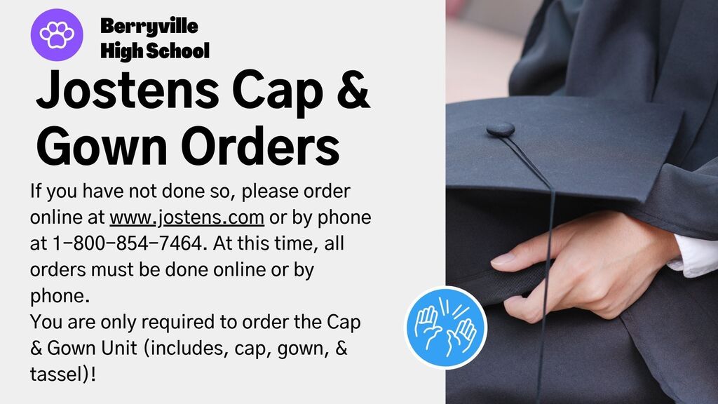 Cap and Gown Orders