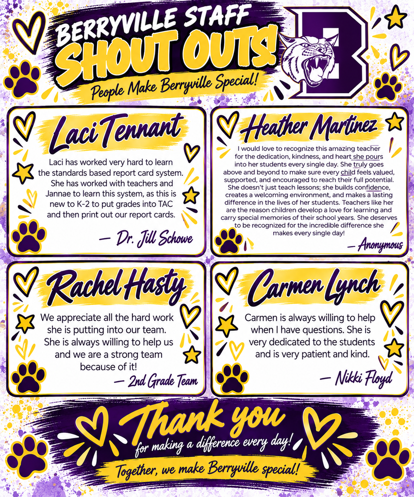 shout outs