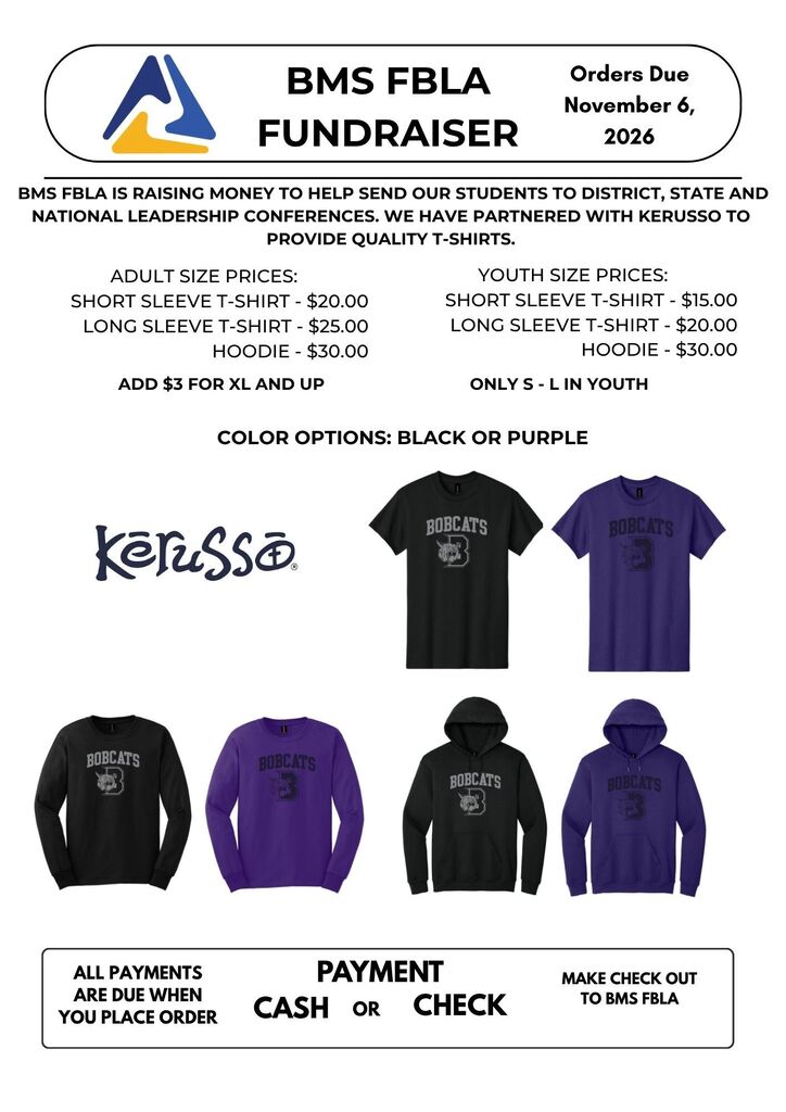 FBLA shirts