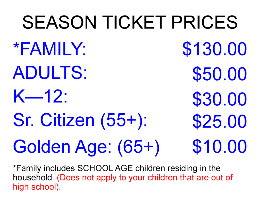 Season Tickets