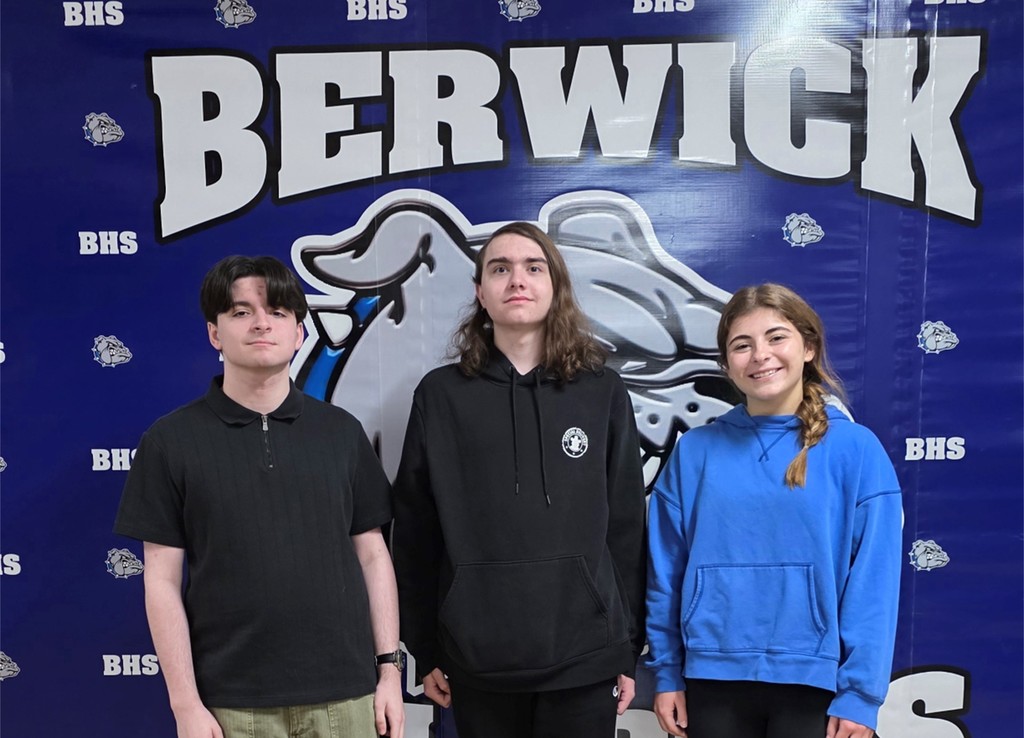October students of the month standing in a group