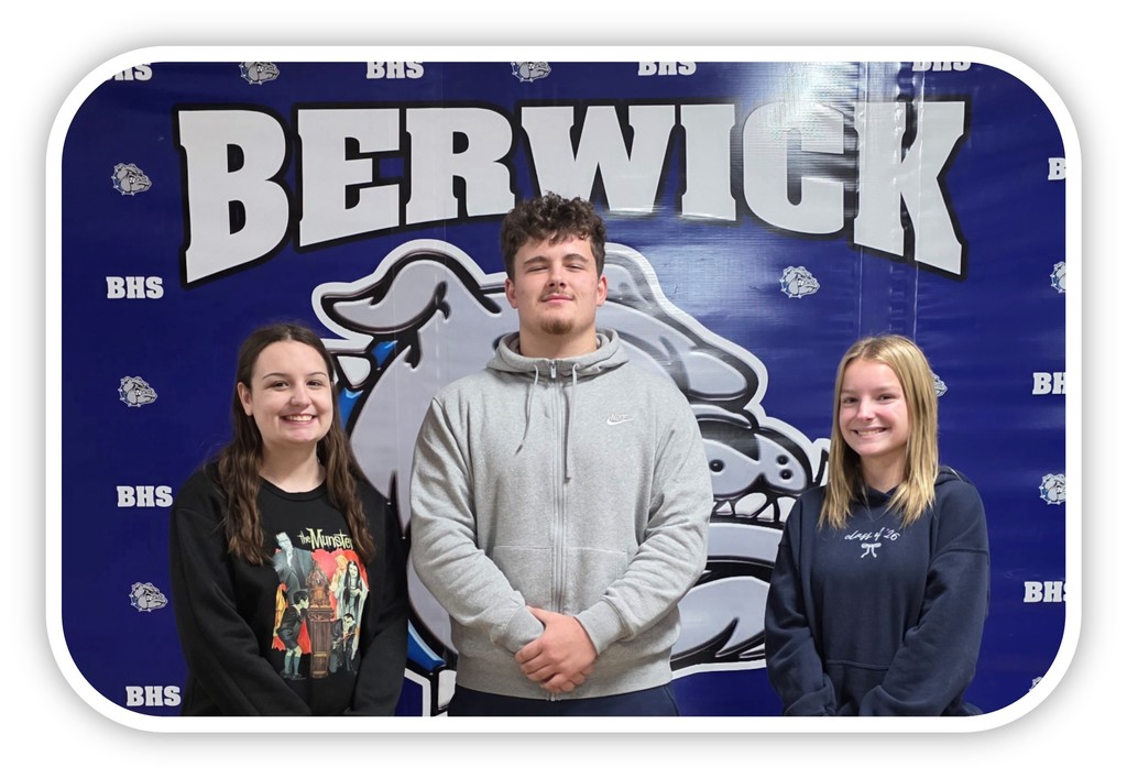 November students of the month standing in a group