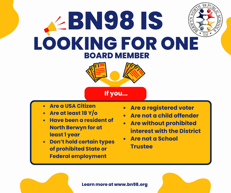 Board member required flyer