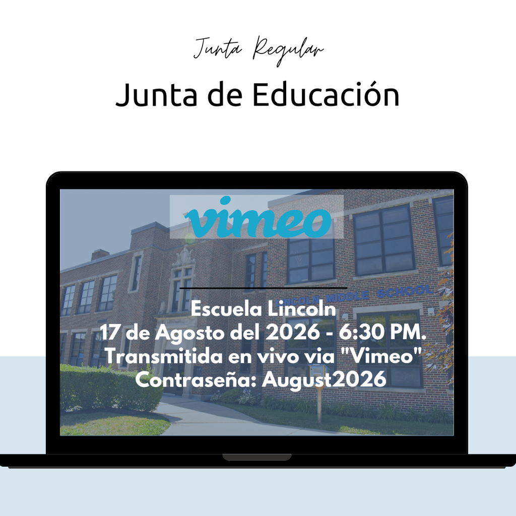 Reunion de la Junta Educativa de Agosto