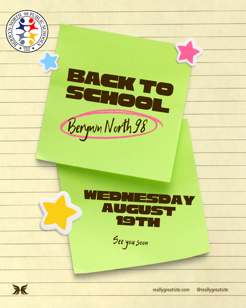 Back to school reminder