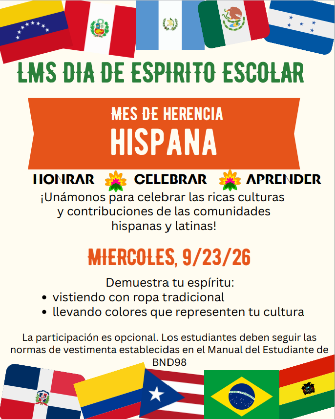 LMS Spirit Day 26 Spanish