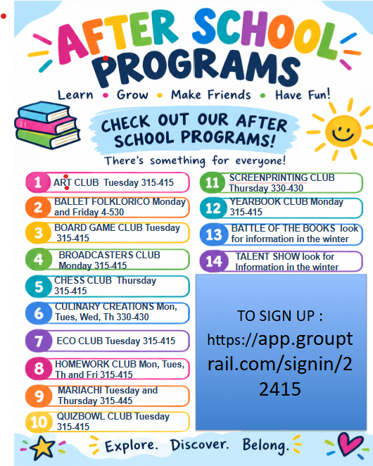 After school programs