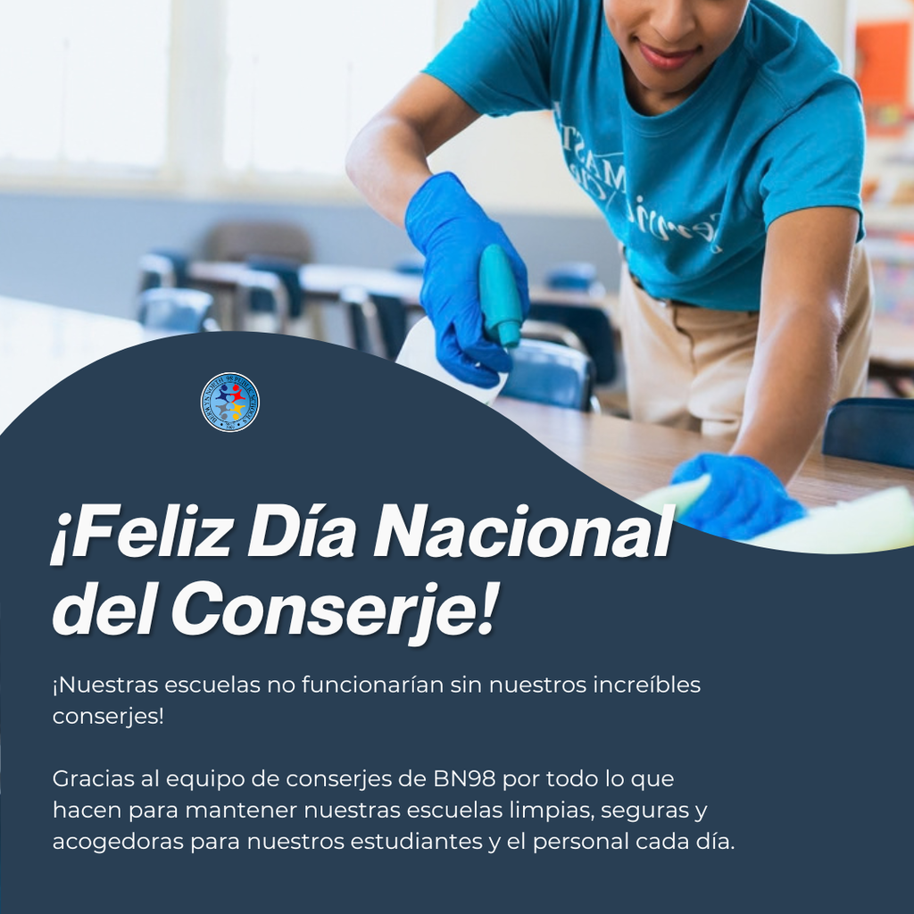 ¡Feliz Día Nacional del Conserje! 