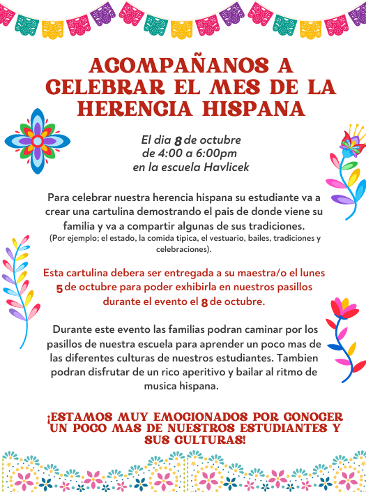 El Mes de la Herencia Hispana