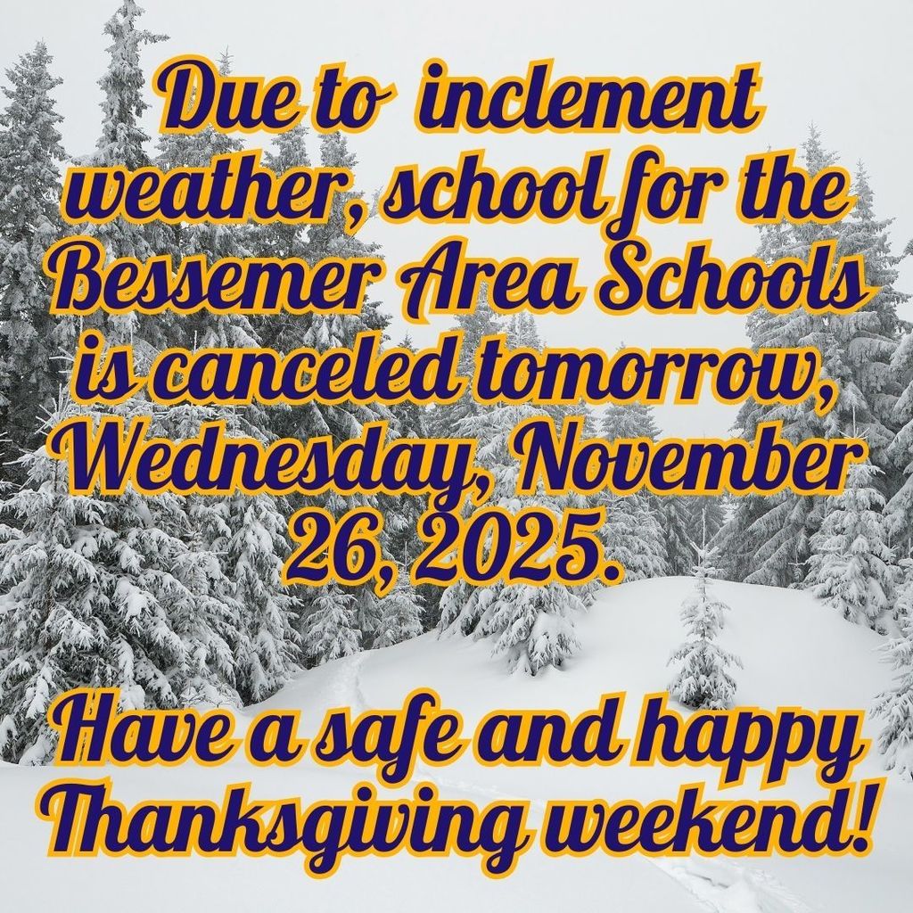 School canceled 11/26/25.