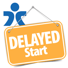 notification of delayed start to school