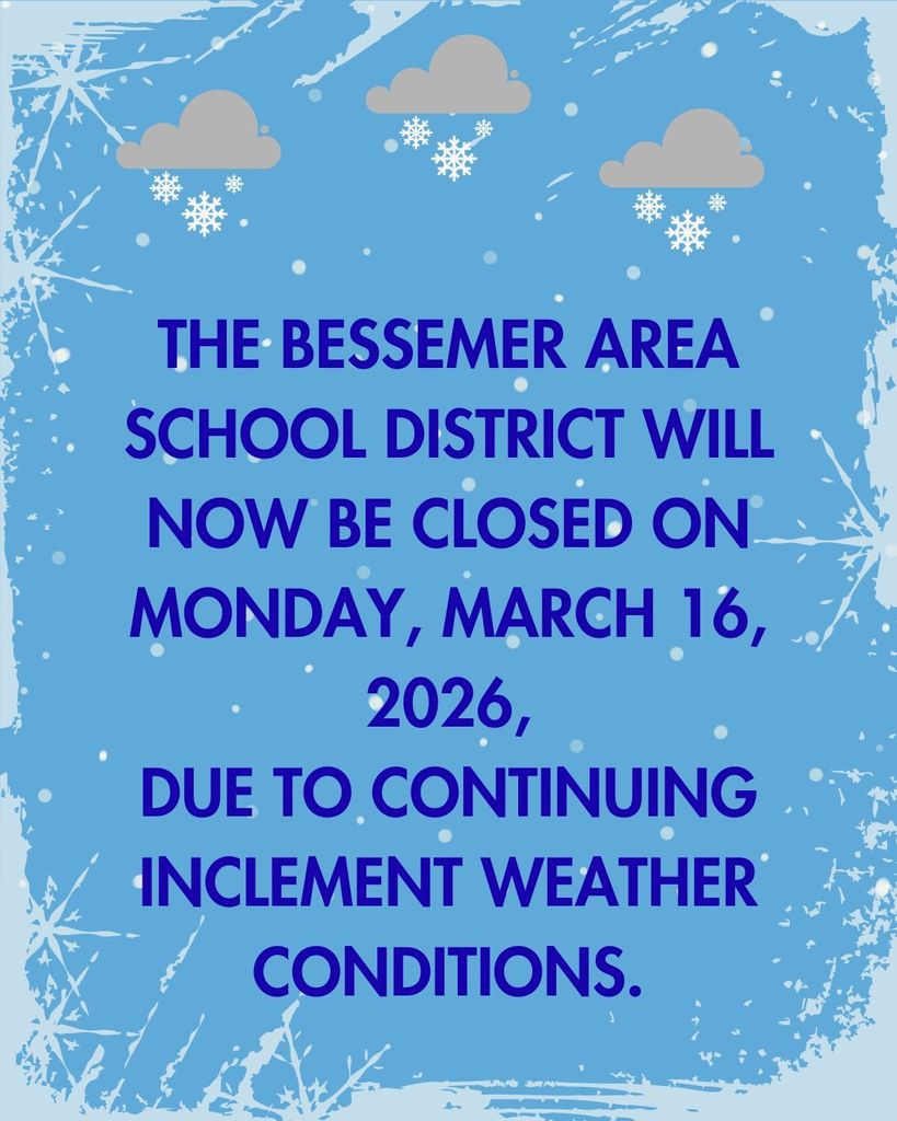 UPDATE: School is now canceled for Monday, 3/16/26, due to weather conditions.