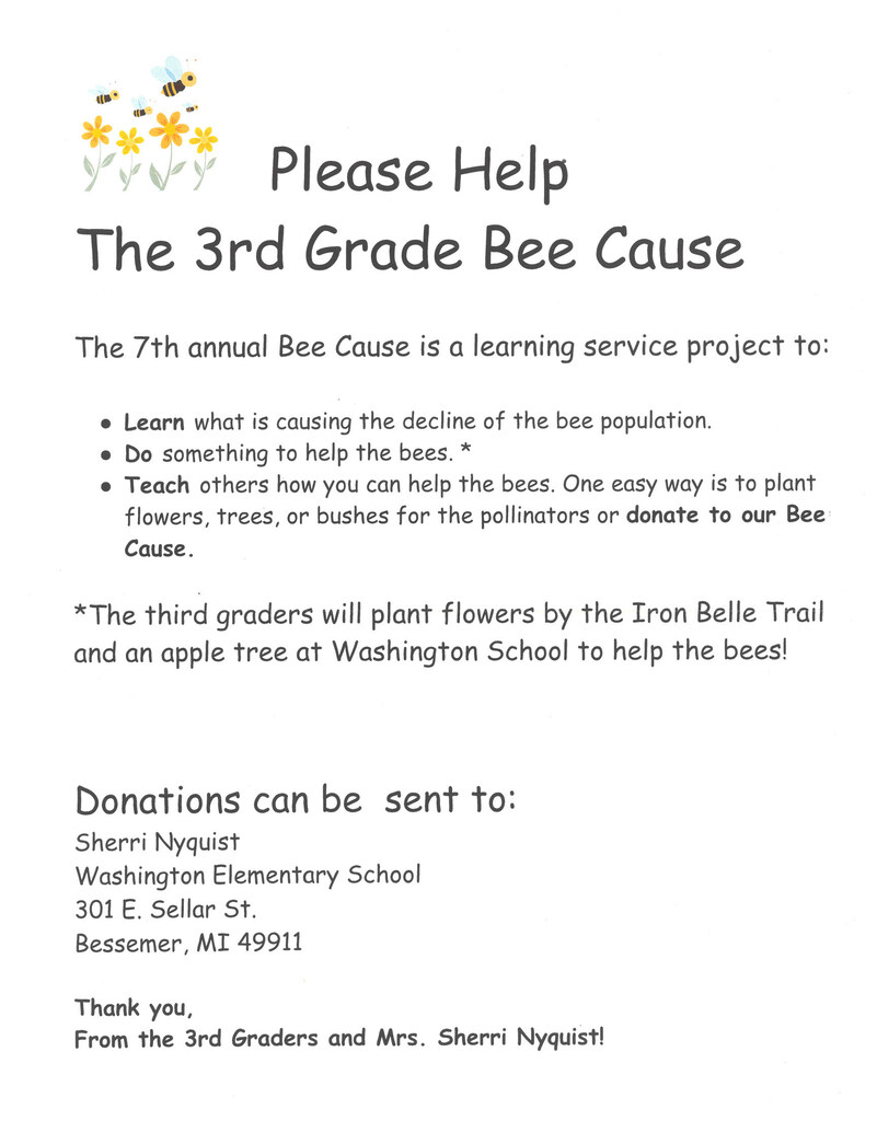 3rd grade bee cause