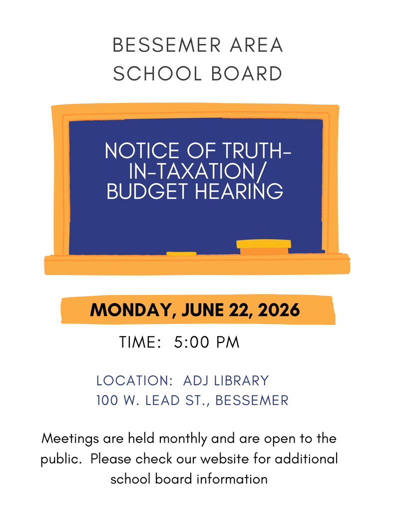 Notice of School Board Truth-in-Taxation/Budget Hearing