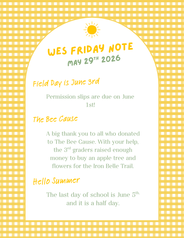 may 29th friday note