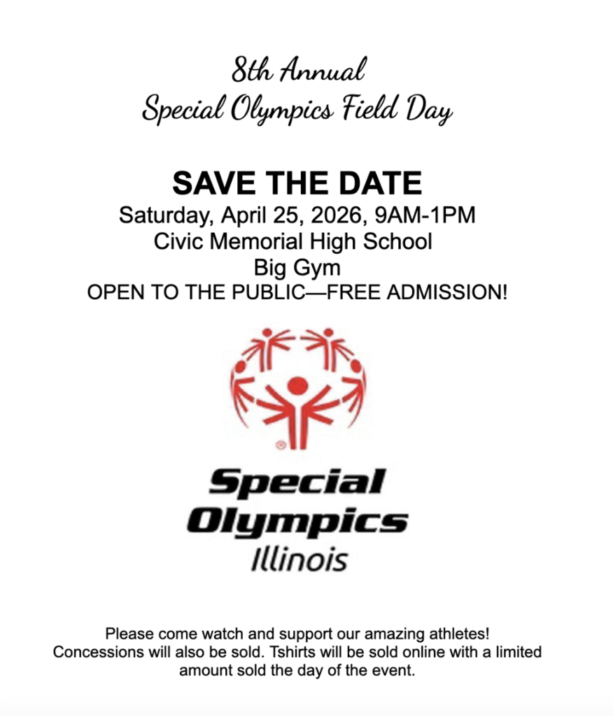 Special Olympics Save the Date