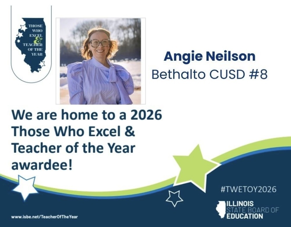 Teacher of the Year nominee