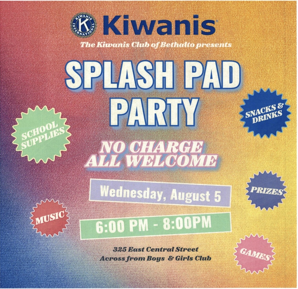 Kiwanis Back to School Party 2026