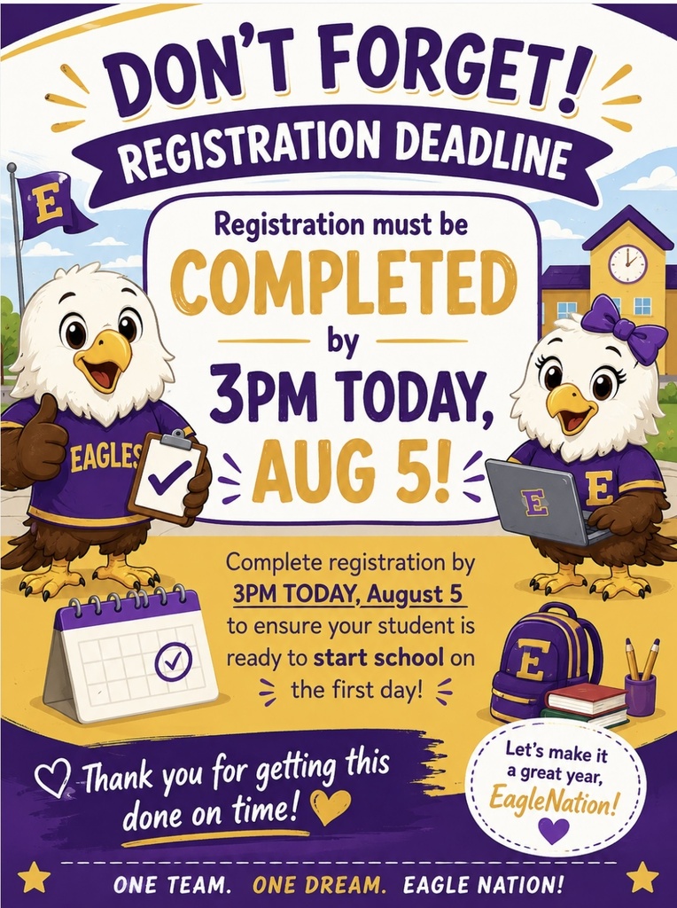 Last day for registration