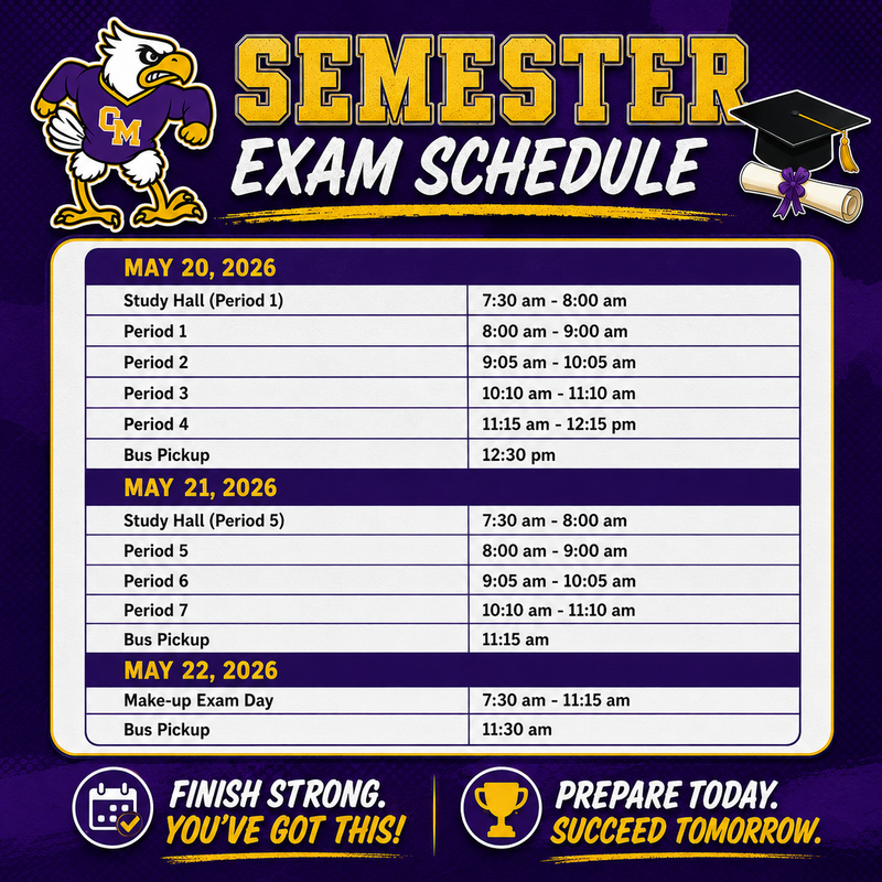 Exam Schedule